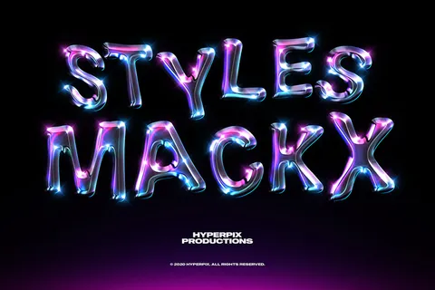 水晶PS可编辑文字效果