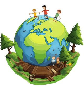 地球保护环境绿色免抠