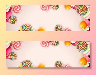 电商广告零食糖粉色背景