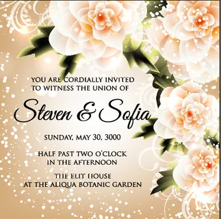 祝贺婚礼结婚邀请卡素材 祝贺婚礼结婚邀请卡素材