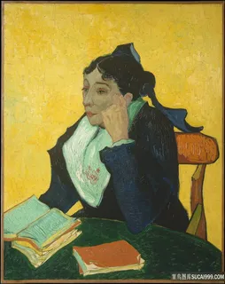 梵高—阿尔列西安夫人约瑟夫-米歇尔 · 吉诺肖像油画图片