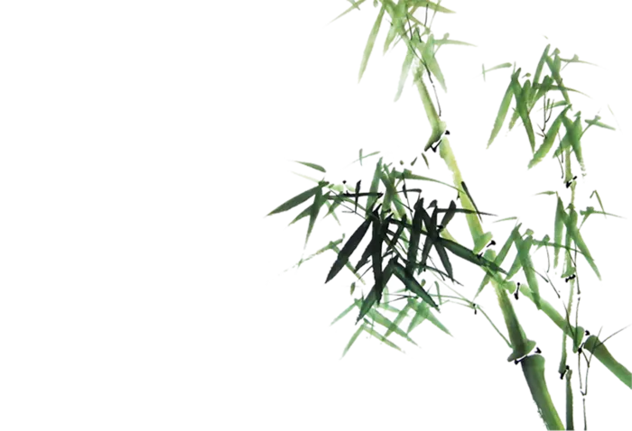 竹子水墨画中国风国画墨水书法竹子画