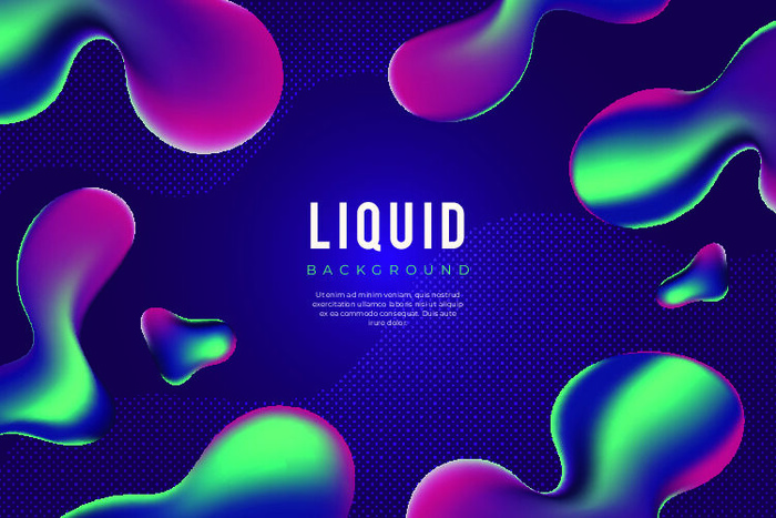 创造抽象几何紫蓝色背景