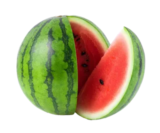 西瓜 (14)水果超市商品白底图免抠实物摄影png格式图片透明底