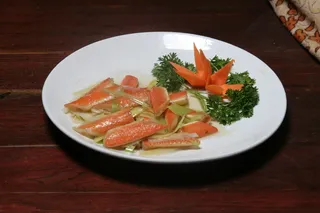 34葱姜焗蟹腿-布衣坊