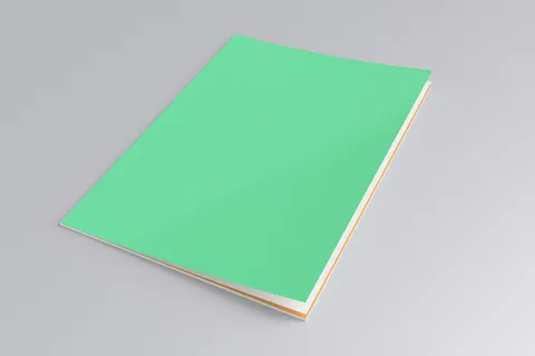 简约书籍画册样机设计