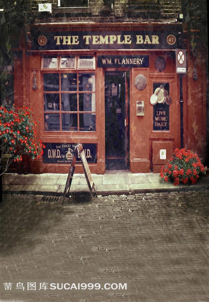 酒吧摄影背景图片