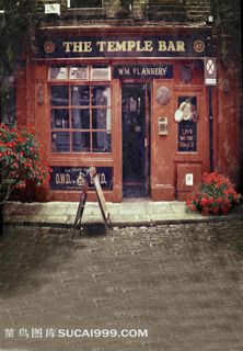 酒吧摄影背景图片