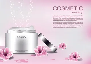 设计化妆品样品素材