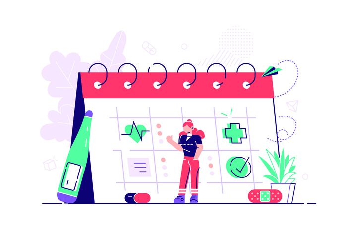 扁平化人物场景办公互联网等距ai矢量设计网页海报UI素材插画