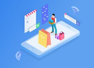 商务2.5D未来科技商务素材