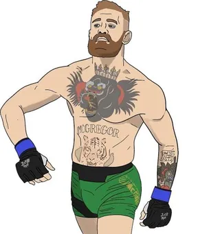 康纳麦格雷戈 PNG免抠