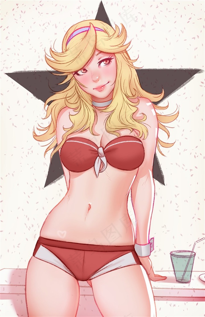 欧美性感卡通美女图片