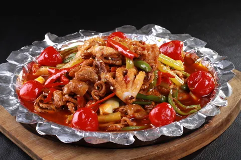 铁板香辣八爪鱼 (3)