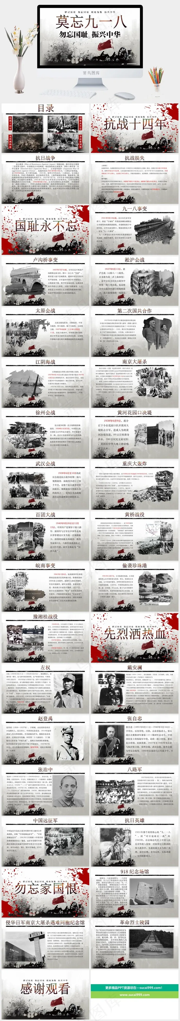 近代史历史PPT模板ppt模版 近代史历史PPT模板ppt模版