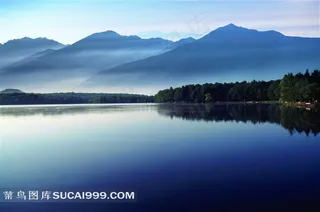 唯美的山川湖泊自然美景
