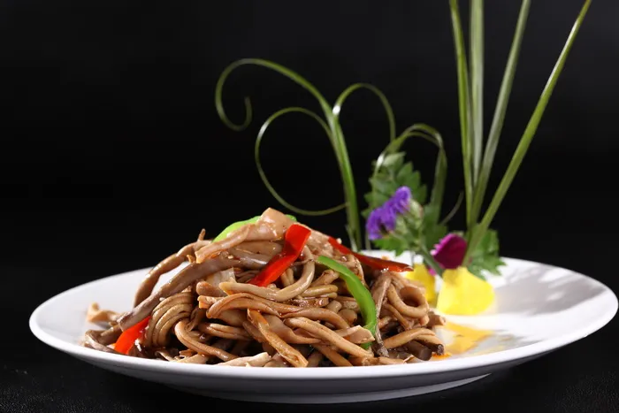 R00993鲜茶树菇爆鸭肠 (1)