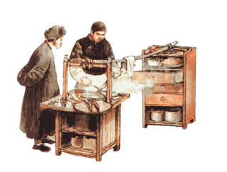 矢量 古代人小吃摊免抠图馄饨