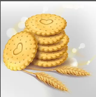 设计广告大麦饼干
