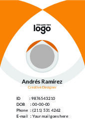 个人工作证名片