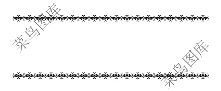 纹路框矢量图