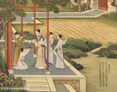 禁苑种谷古代贤德皇后绘画图片