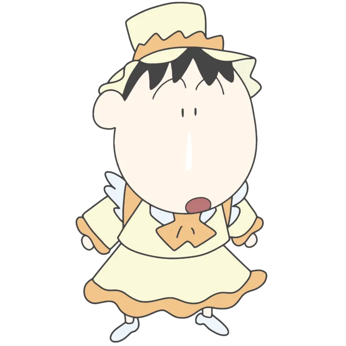 蜡笔小新可爱人物免扣素材