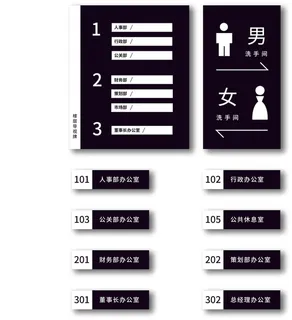 导视牌标识牌指示牌指引牌
