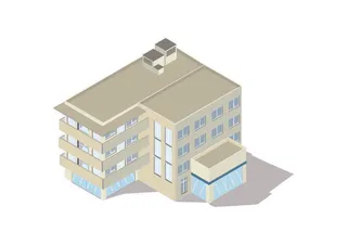 分析图素材图标集合景观建筑立面插画场景AI矢量图形设计