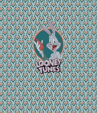 数码印花定位兔子