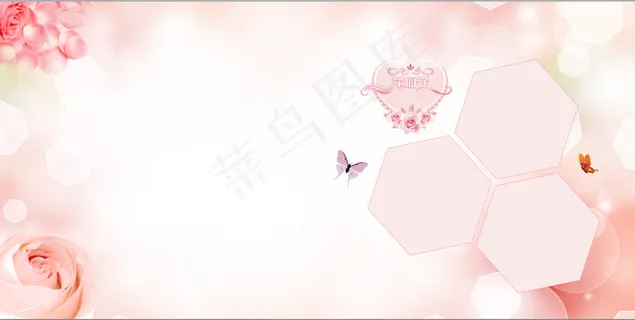 相册儿童宝宝PSD相册模版鲜花蝴蝶爱心六角形高清背景图免扣背景元素 相册儿童宝宝PSD相册模版鲜花蝴蝶爱心六角形高清背景图免扣背景元素