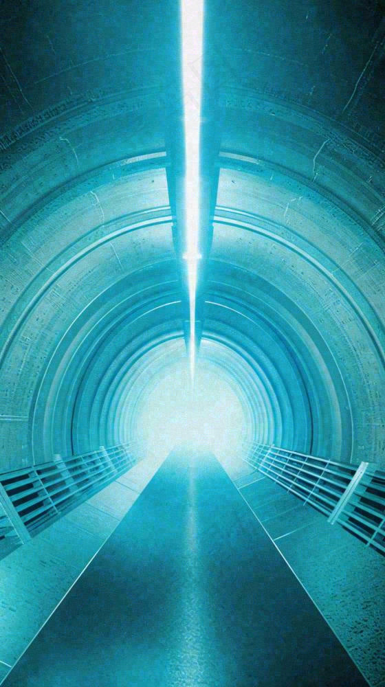 隧道时空穿梭电竞科幻炫酷