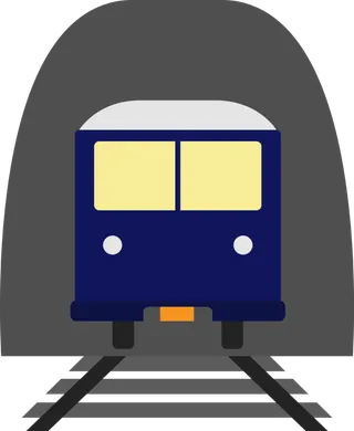 高铁列车动车动画免扣素材PNG