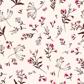 花卉唯美手绘花朵面料纹理手机壳布料面料印花服装矢量图案素材