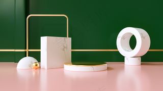 C4D电商场景模型渲染背景