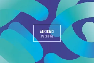 抽象几何蓝色背景