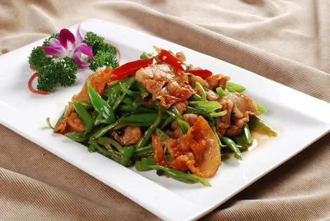 川菜湘菜高清菜谱 湘西小炒肉 川菜湘菜高清菜谱 湘西小炒肉