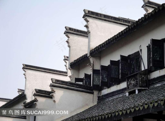 安徽黄山西递古镇建筑