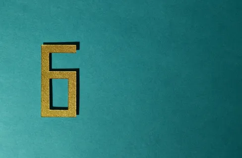 数字6背景图片