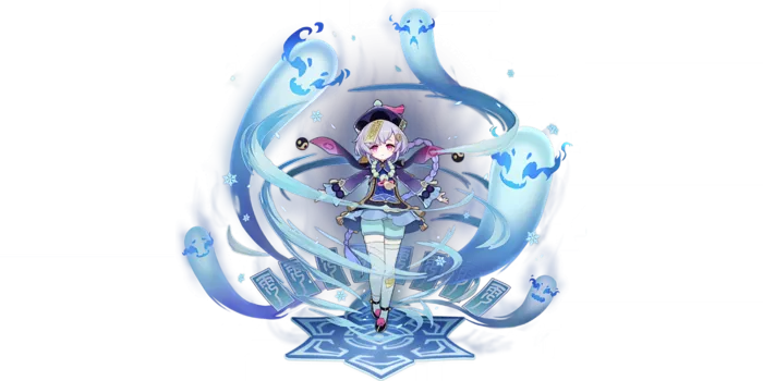 原神七七立绘图免扣素材