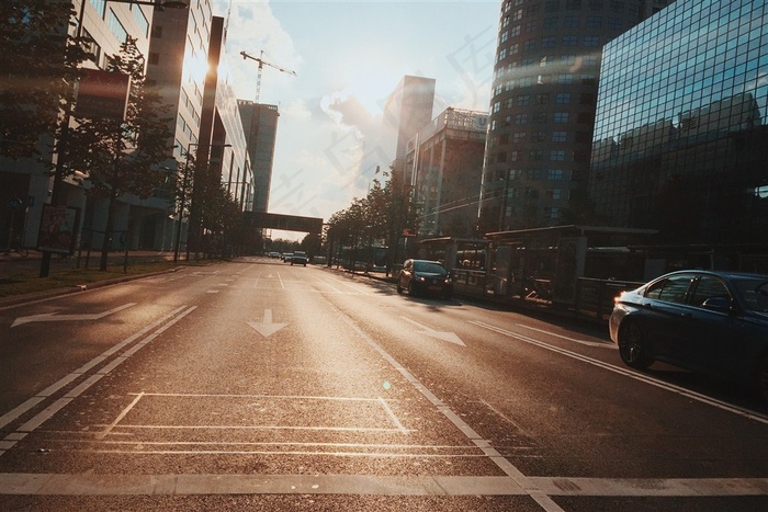 城市街道摄影