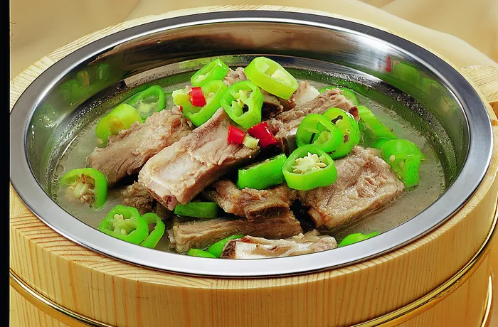 川菜湘菜高清菜谱 青椒焖排骨