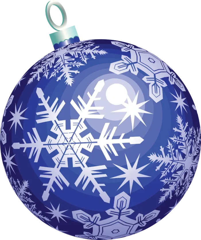 圣诞节冷杉铃铛花束饰品礼物盒免抠圣诞球