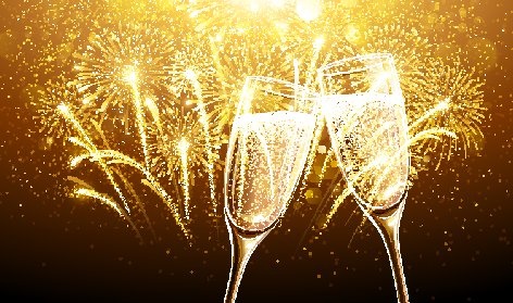 圣诞节圣诞树圣诞老人闪亮装饰电商促销折扣海报