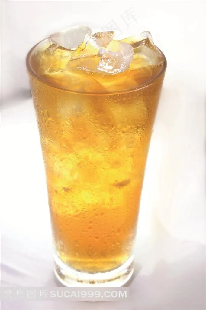 冰镇柠檬茶摄影图