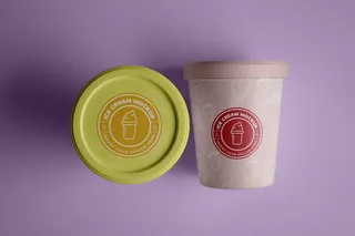 冰淇淋包装样机