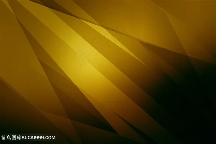 黄色绚丽几何背景高清图片