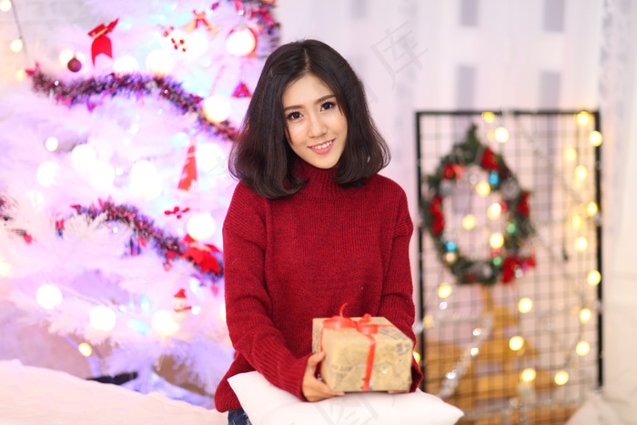 清新唯美可爱的女孩摄影图片