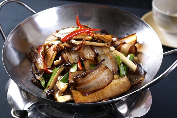干锅美食焖锅湘菜麻辣香辣纸锅热干锅风吹肉