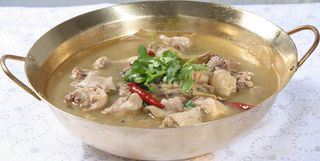 暖锅酸萝卜老鸭